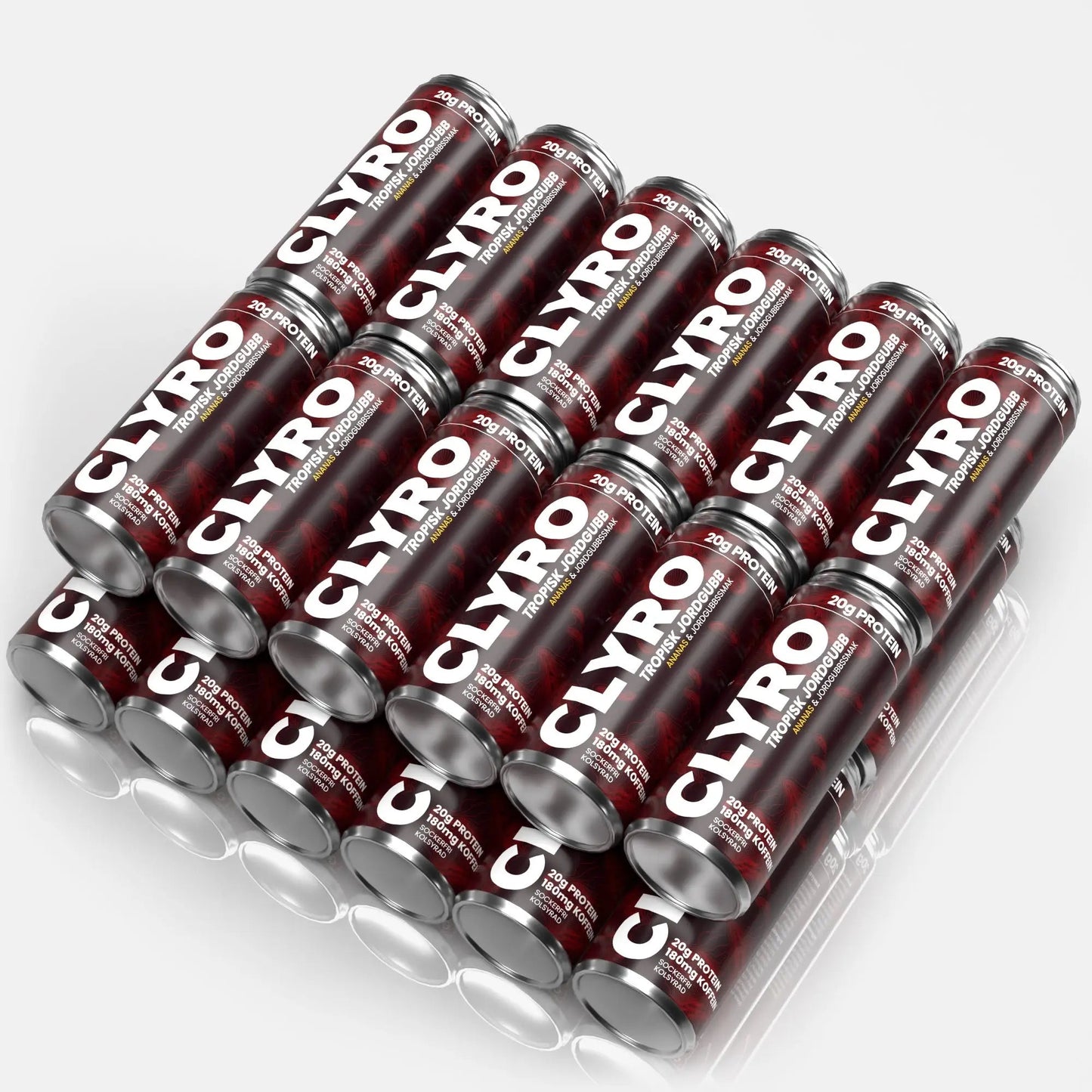 24 - pack Clyro Tropisk Jordgubb - TRÄNING & PERFORMANCE BUTIKEN