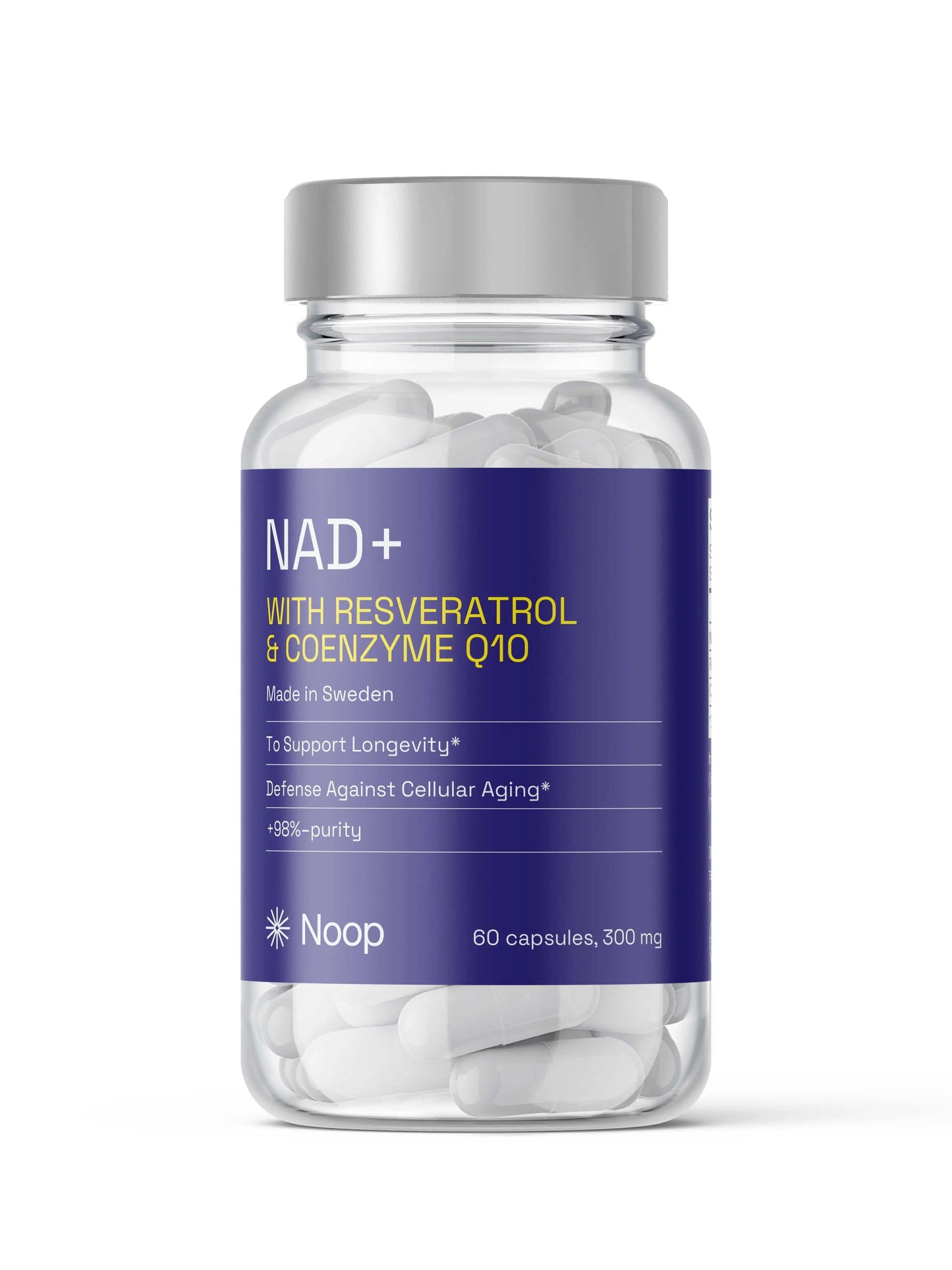 NAD+ Komplex Med Resveratrol & CoQ10 Noop Noop Life