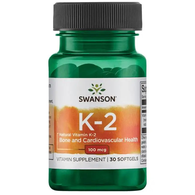 Vitamin K-2 100 mcg - Natural Swanson Noop Life