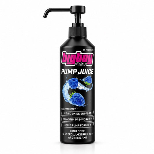 BigBoy Pharma Pump Zero Stim Pre Workout 500ml - TRÄNING & PERFORMANCE BUTIKEN