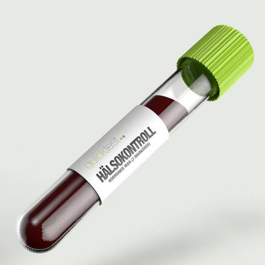 Hälsokontroll Hormoner Man - 3 markörer - TRÄNING & PERFORMANCE BUTIKEN