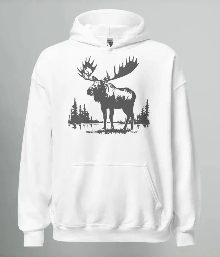 HOODIE NORRLANDS ÄLG - TRÄNING & PERFORMANCE BUTIKEN