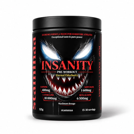 INSANITY PWO - Eternal Elderberry - TRÄNING & PERFORMANCE BUTIKEN