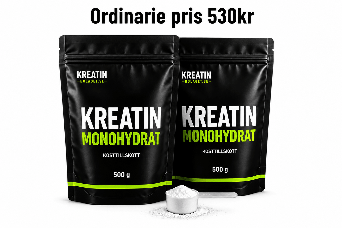Kreatin Monohydrat 1 kg - TRÄNING & PERFORMANCE BUTIKEN