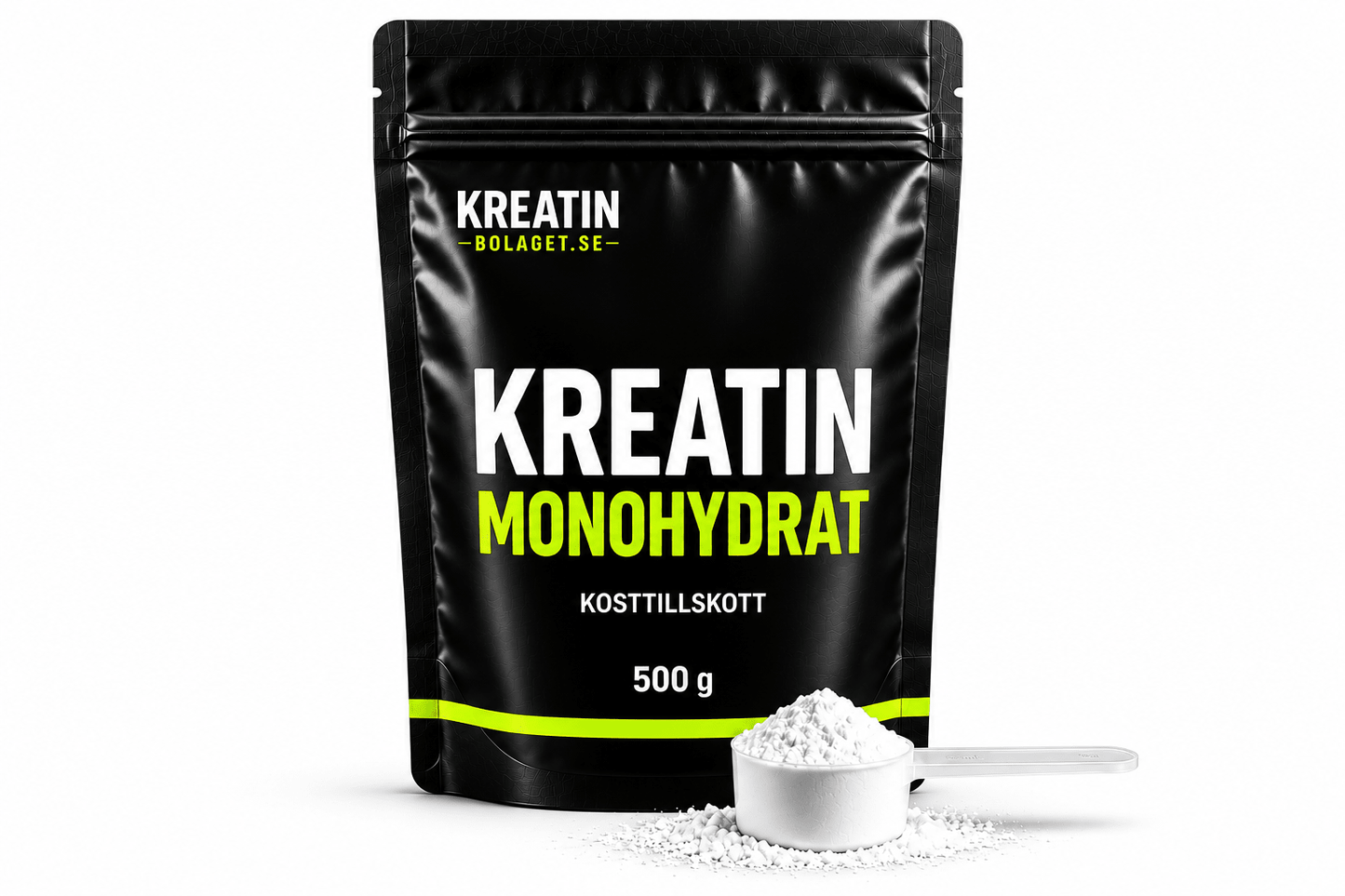 Kreatin Monohydrat 500 g - TRÄNING & PERFORMANCE BUTIKEN