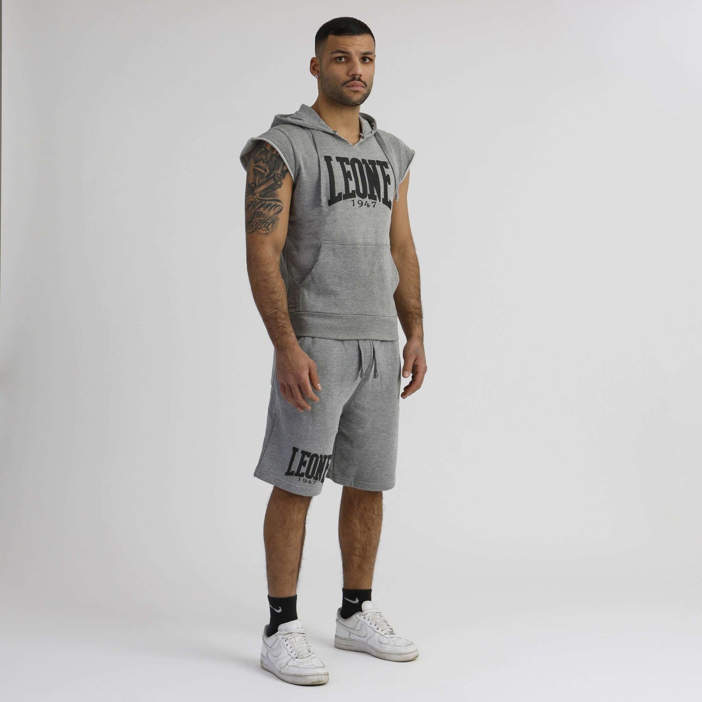 Leone 1947 Ärmlös Hoodie LSM202 - TRÄNING & PERFORMANCE BUTIKEN