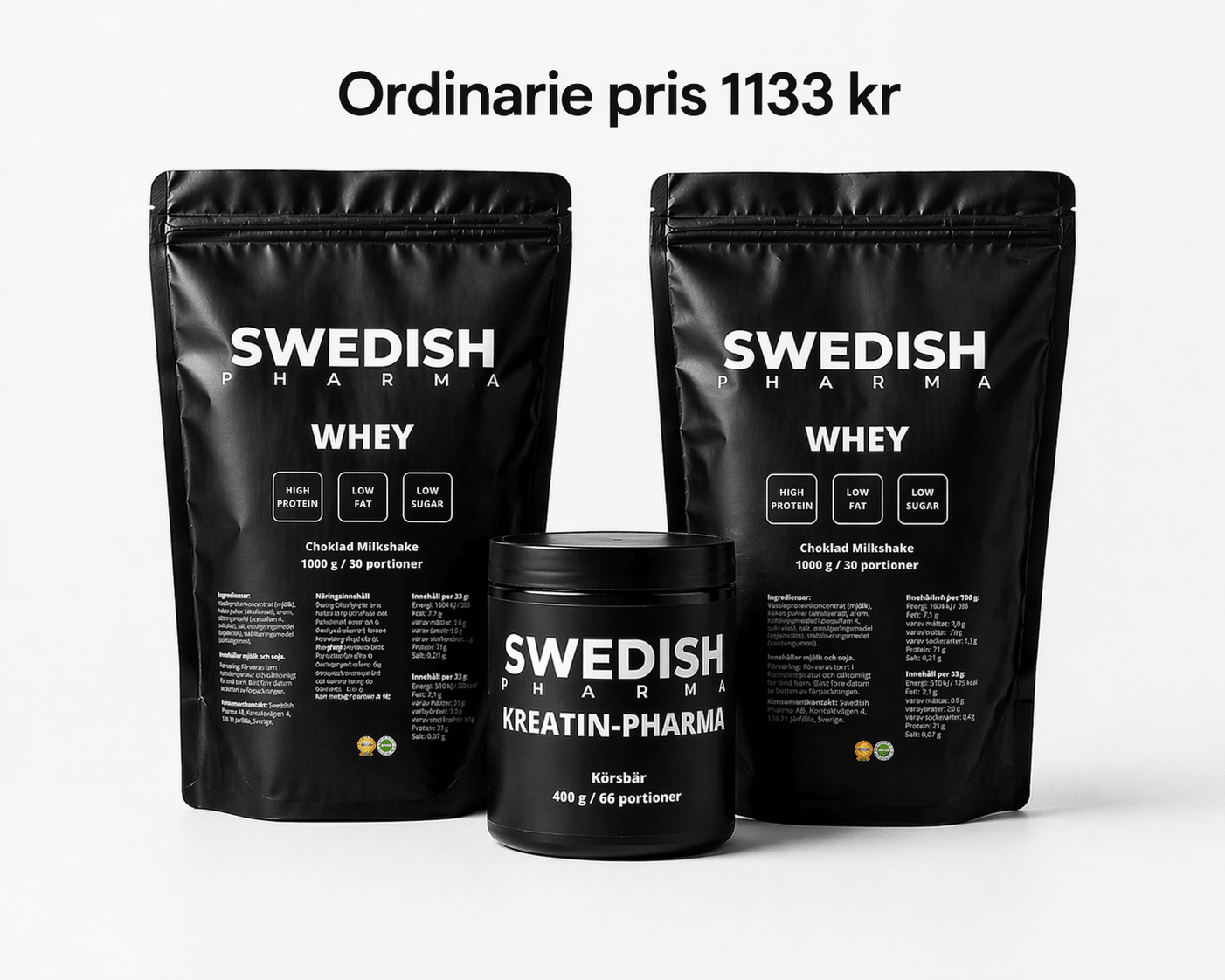 Muskelpaket Swedish Pharma - TRÄNING & PERFORMANCE BUTIKEN