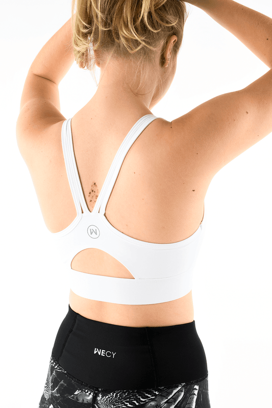 Nimbus Light Support Bra - Crispy White - TRÄNING & PERFORMANCE BUTIKEN