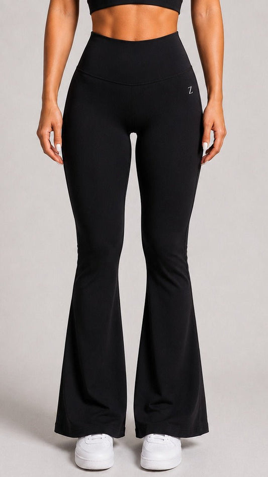 NOIR Flare Pants Black - TRÄNING & PERFORMANCE BUTIKEN