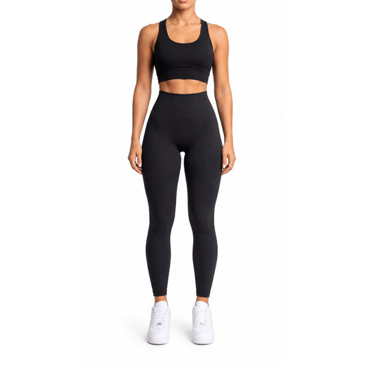 NOIR Scrunch Leggings Black - TRÄNING & PERFORMANCE BUTIKEN