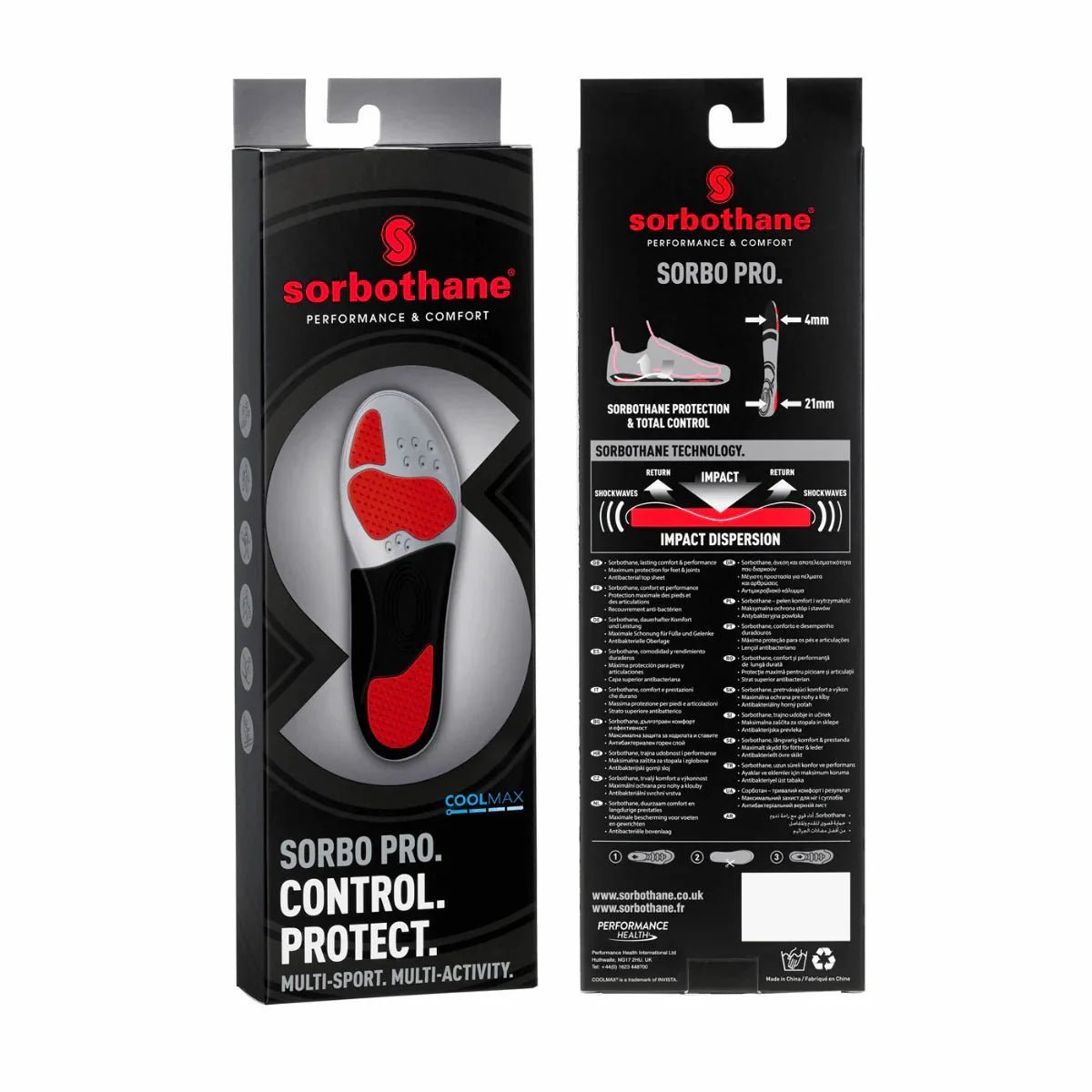 Sorbothane Insoles Sorbo Pronationssula - TRÄNING & PERFORMANCE BUTIKEN
