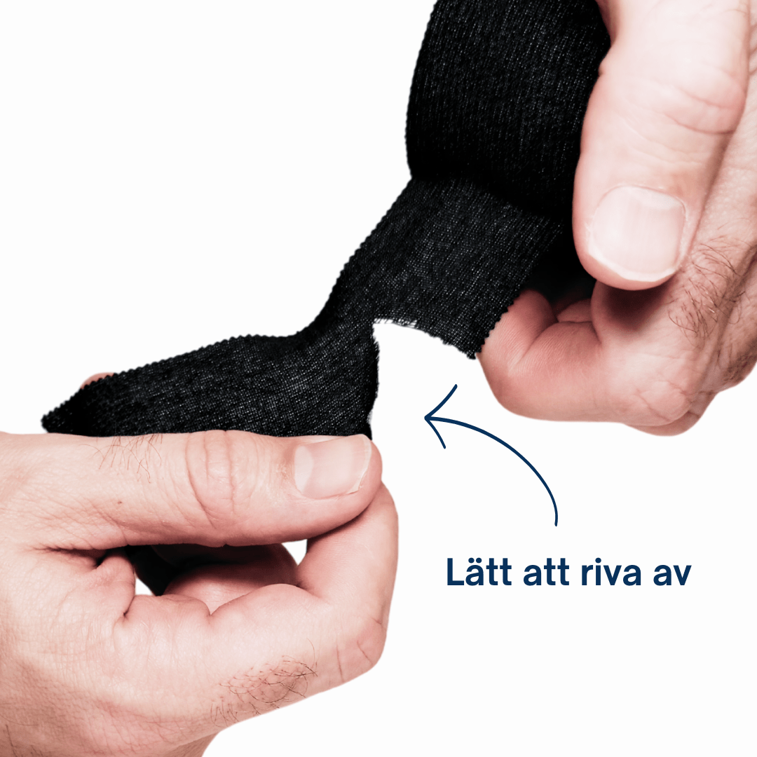 Sporttejp Svart 6 - pack - TRÄNING & PERFORMANCE BUTIKEN