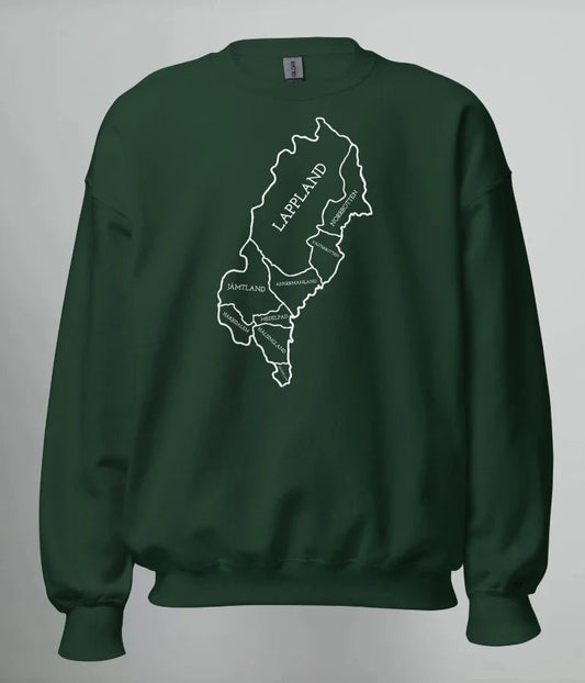 SWEATSHIRT NORRLANDS KARTA - TRÄNING & PERFORMANCE BUTIKEN