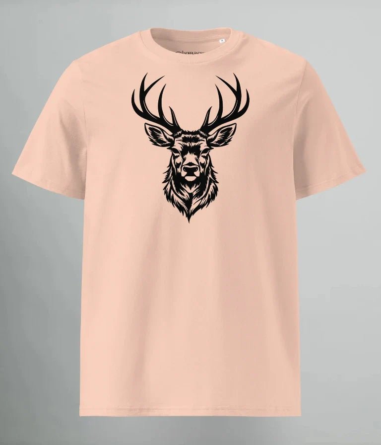 T - SHIRT BLACK DEER - TRÄNING & PERFORMANCE BUTIKEN