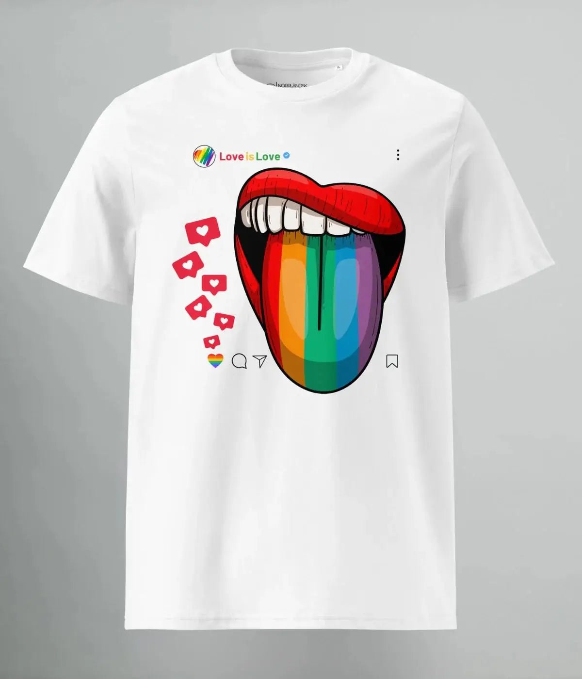 T - SHIRT PRIDE NORRLAND - TRÄNING & PERFORMANCE BUTIKEN