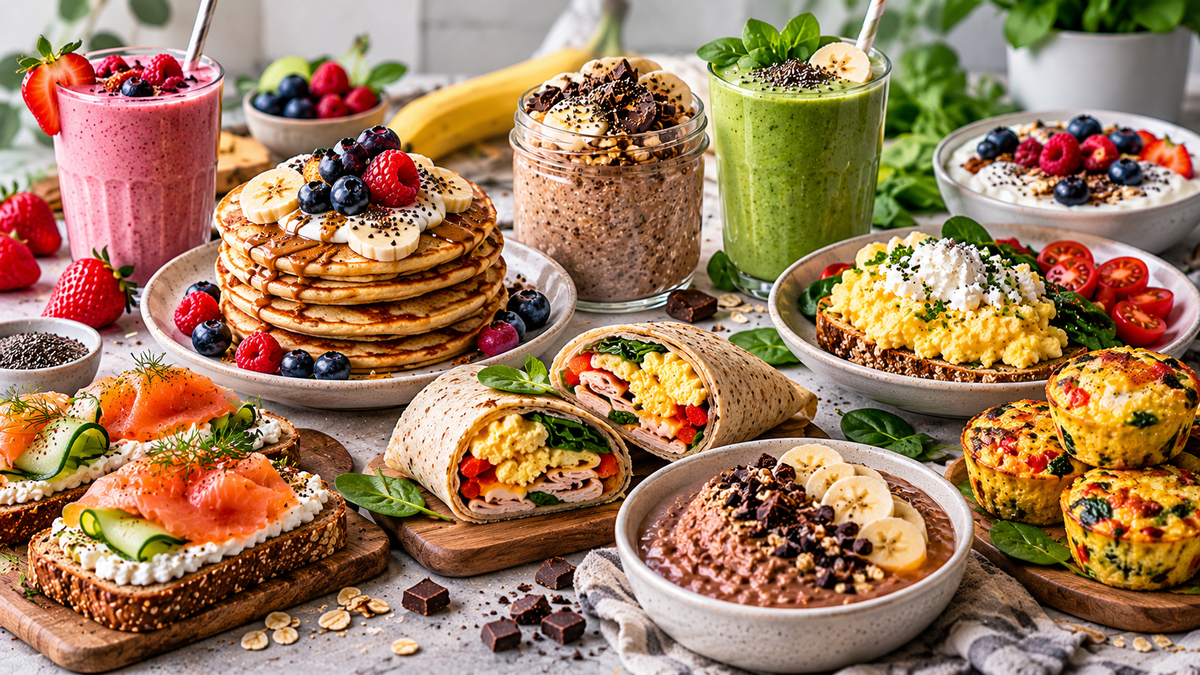 10 proteinrika frukostar – Enkla recept med 25 g protein - TRÄNING & PERFORMANCE BUTIKEN