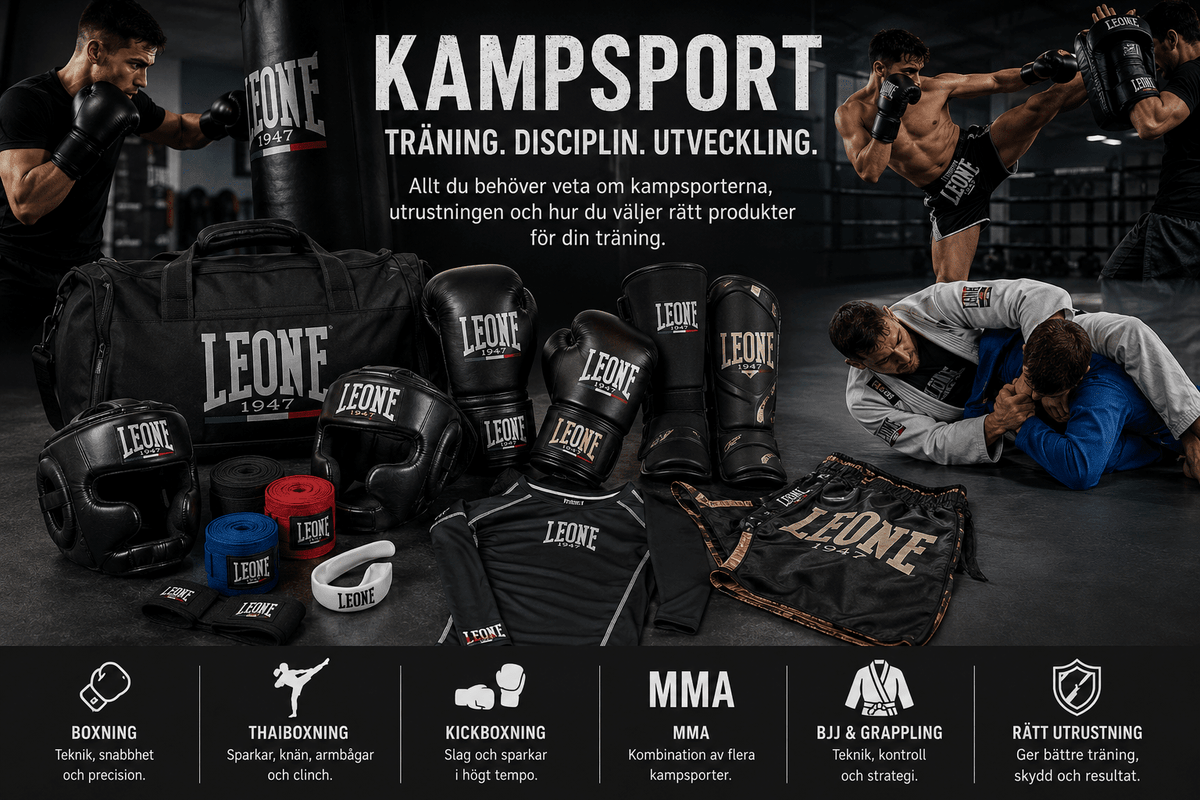 Kampsport – den kompletta guiden till rätt utrustning för boxning, MMA, thaiboxning, kickboxning och BJJ - TRÄNING & PERFORMANCE BUTIKEN