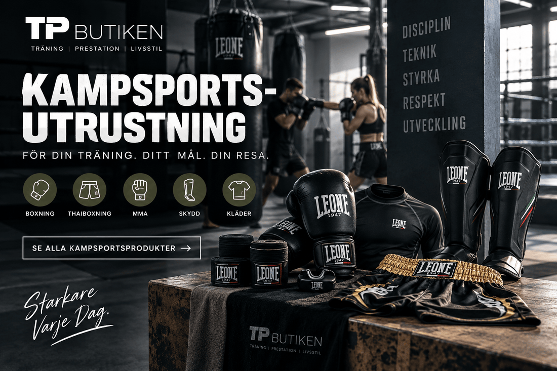 Kampsportsutrustning – Boxning, MMA & Thaiboxning | TPbutiken - TRÄNING & PERFORMANCE BUTIKEN