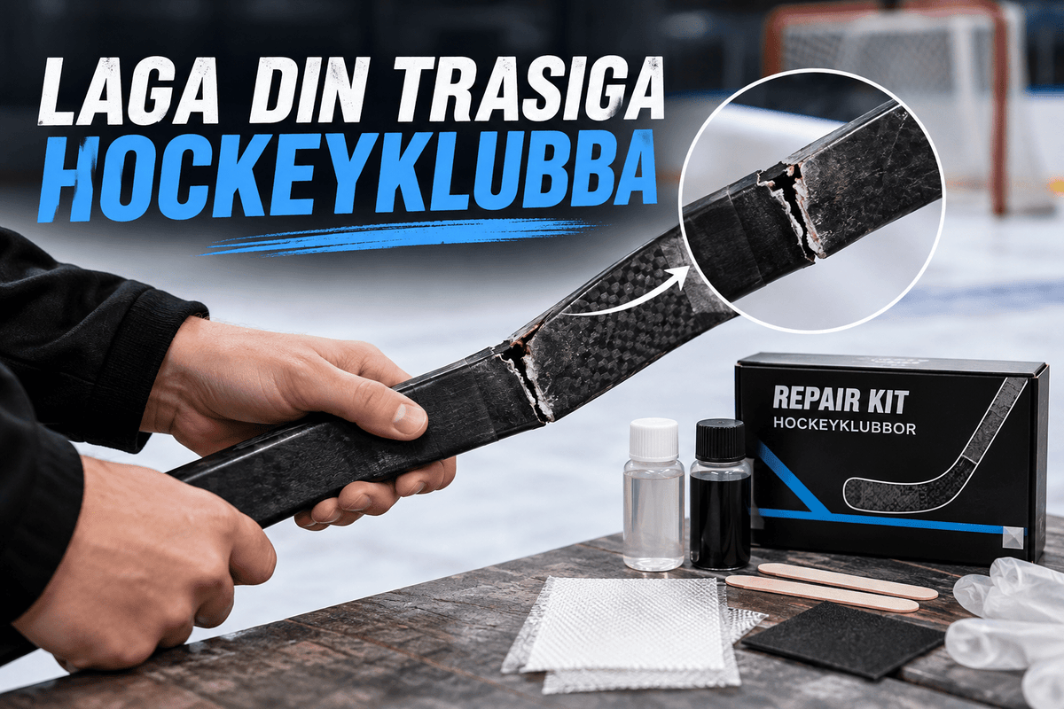 Laga din trasiga hockeyklubba – Repair Kit - TRÄNING & PERFORMANCE BUTIKEN