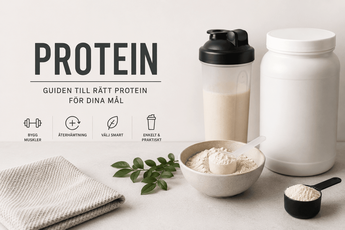 Proteinpulver: komplett guide till whey, isolat, veganskt protein och gainer - TRÄNING & PERFORMANCE BUTIKEN