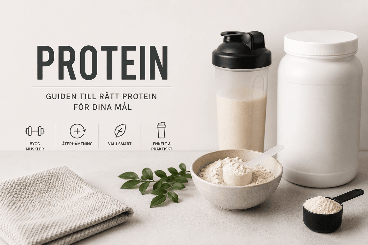 Proteinpulver: komplett guide till whey, isolat, veganskt protein och gainer - TRÄNING & PERFORMANCE BUTIKEN