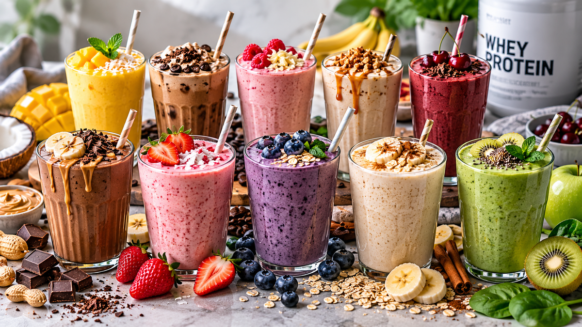 Top 10 godaste proteinsmoothies – Enkla recept - TRÄNING & PERFORMANCE BUTIKEN