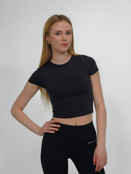 BEMITY CROP Tränings T-shirt