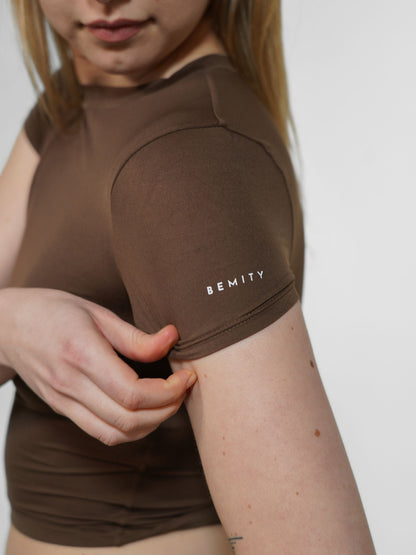 BEMITY CROP Tränings T-shirt
