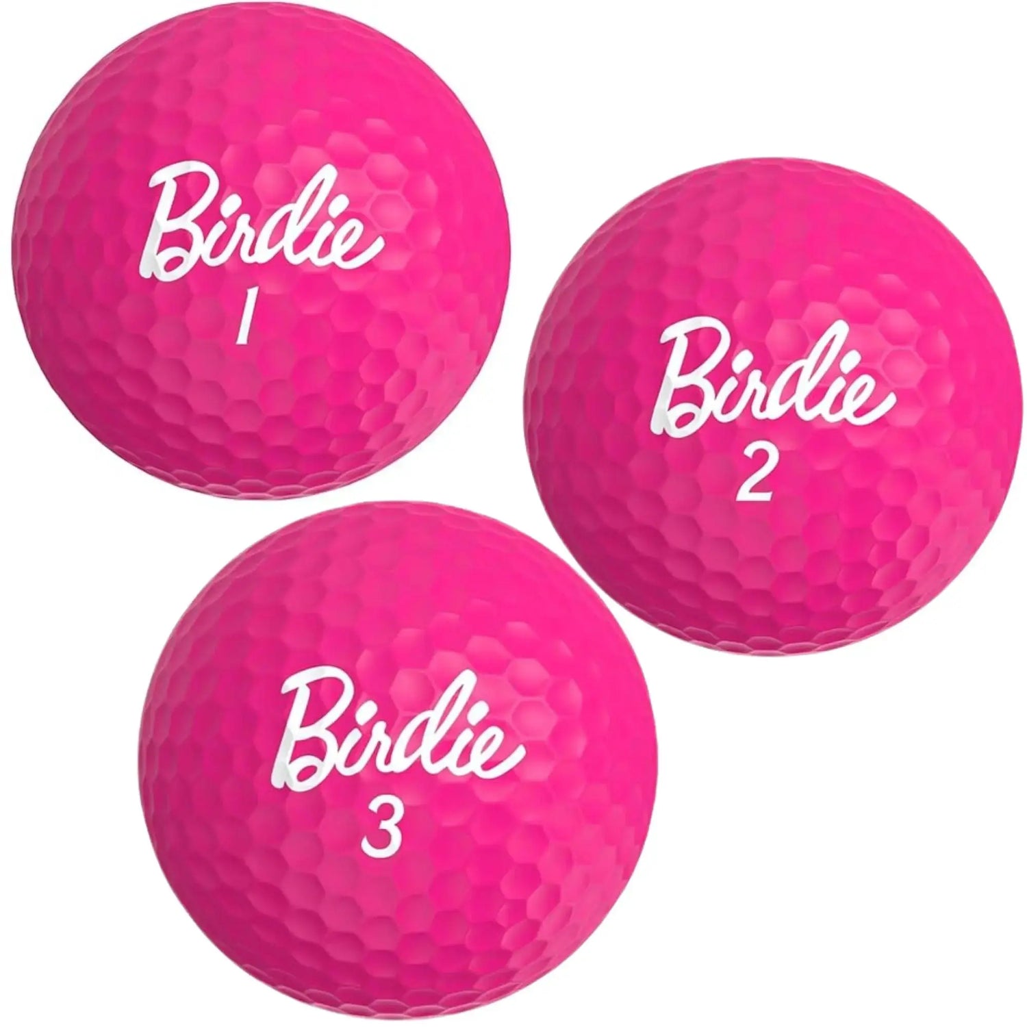 3-pack roliga golfbollar TRÄNING & PERFORMANCE BUTIKEN
