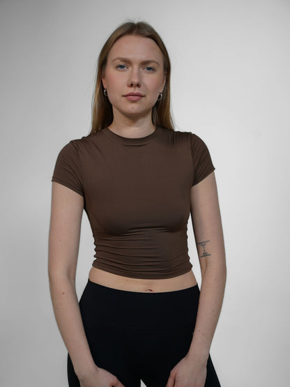 BEMITY CROP Tränings T-shirt