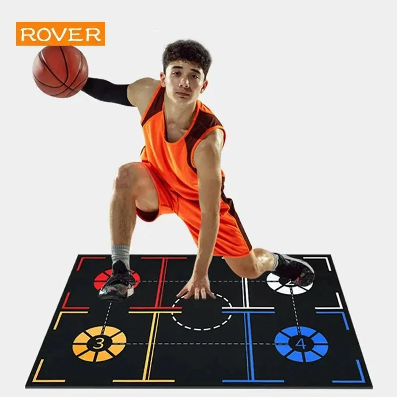 Basketball Train Mat  Non Slip Soundproof Material Children adolescents Indoor Ball Control Training dribbling drill thickening TRÄNING & PERFORMANCE BUTIKEN