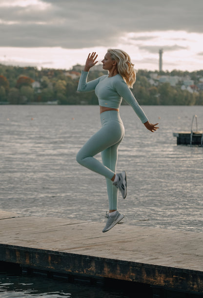 MISS ON Ribbed Seamless Träningstopp