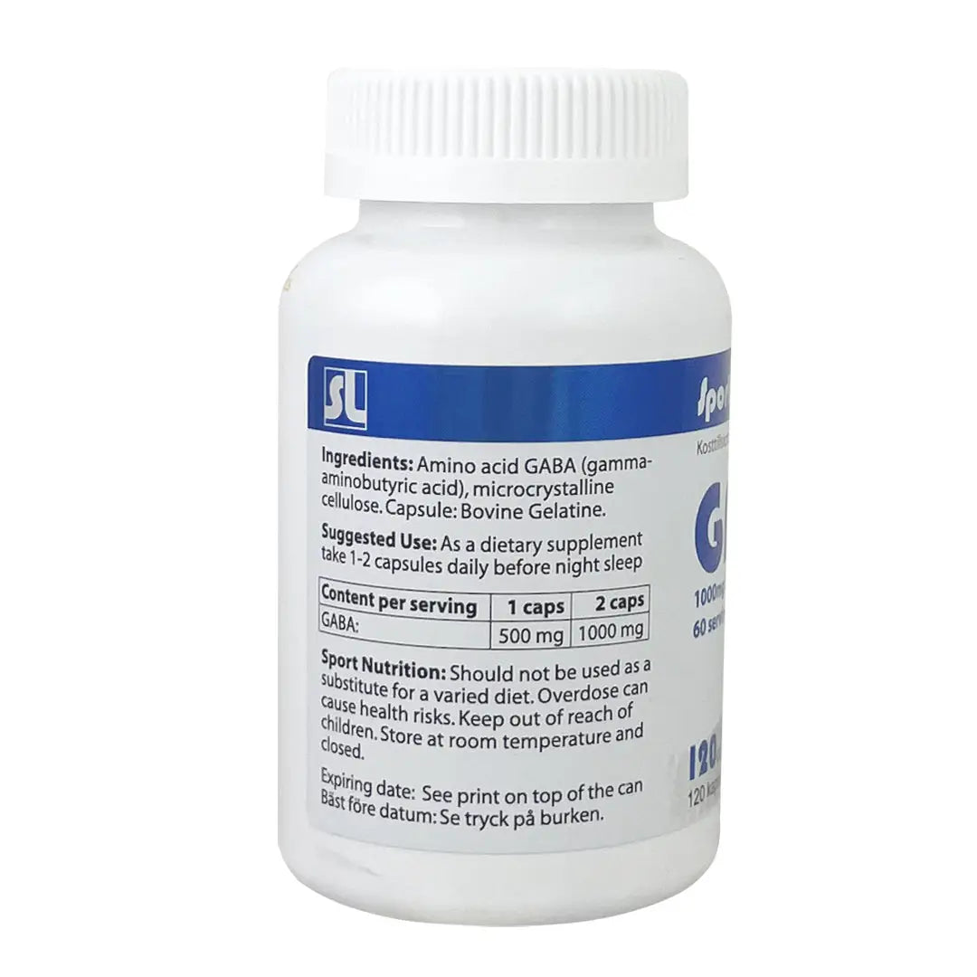 GABA Sportlab 120 Kapslar Noop Life