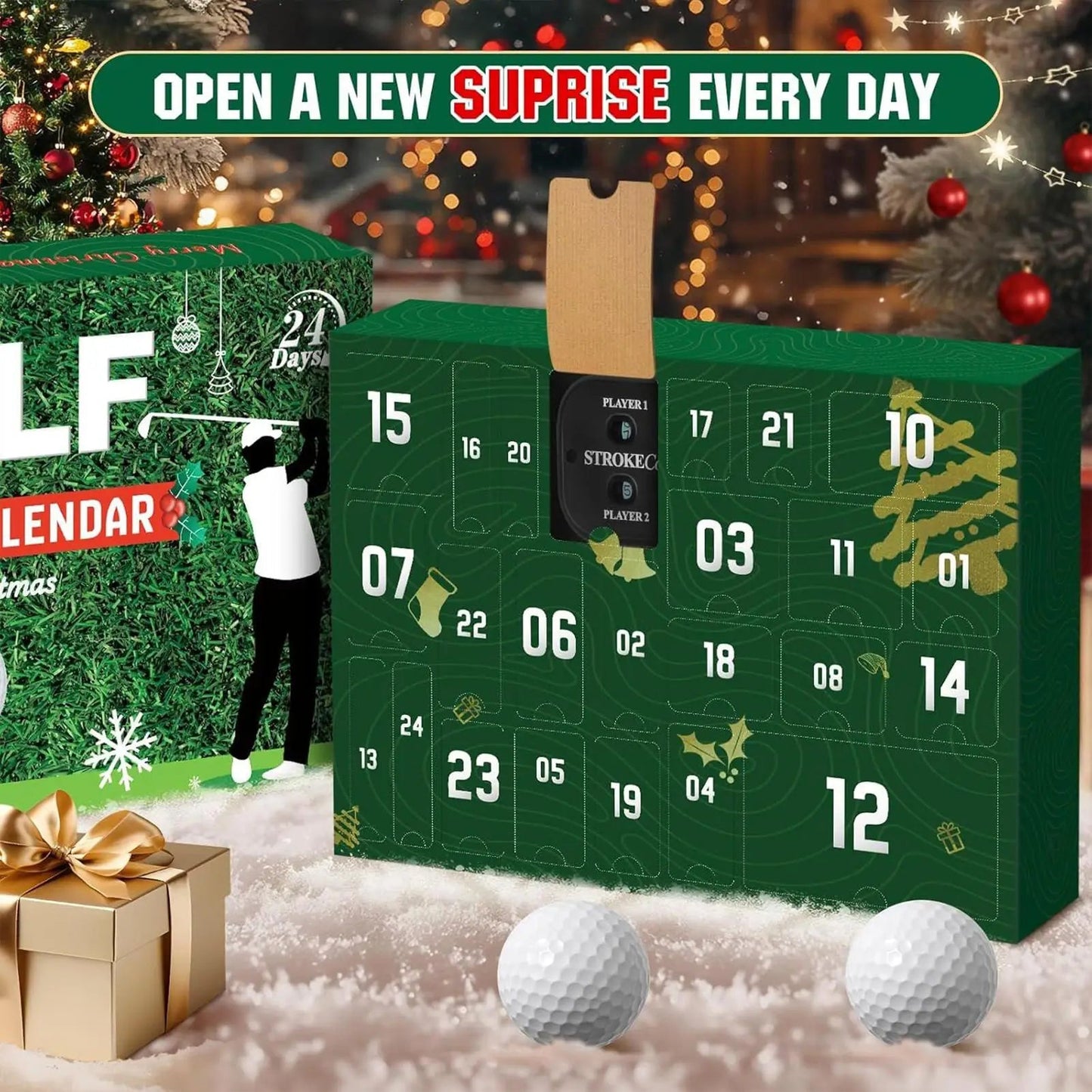 Golf Advent Calendar – 24 Days of Golf Kits & Accessories Frogfinds