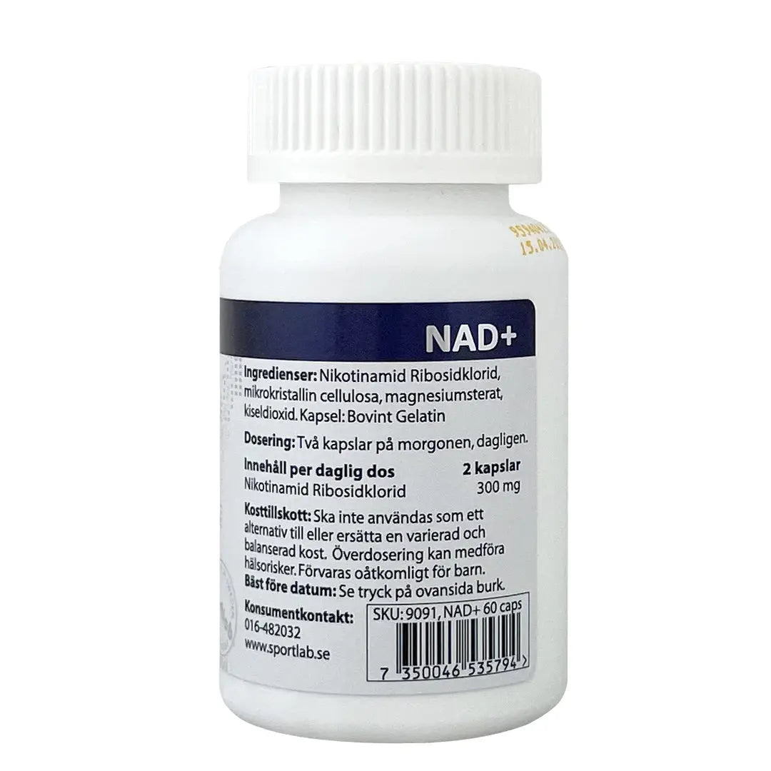 NAD+ Sportlab 60 Capsules Noop Life