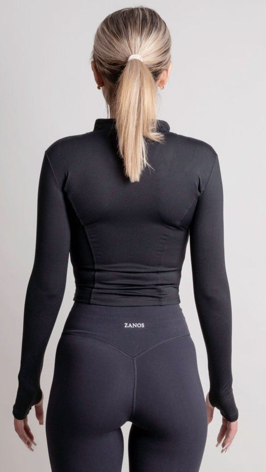 NOIR Zip Jacket Black