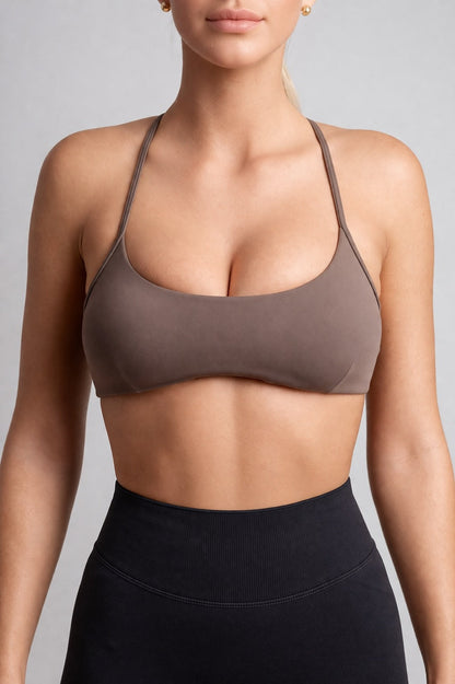 NOIR Flow Bra Brown