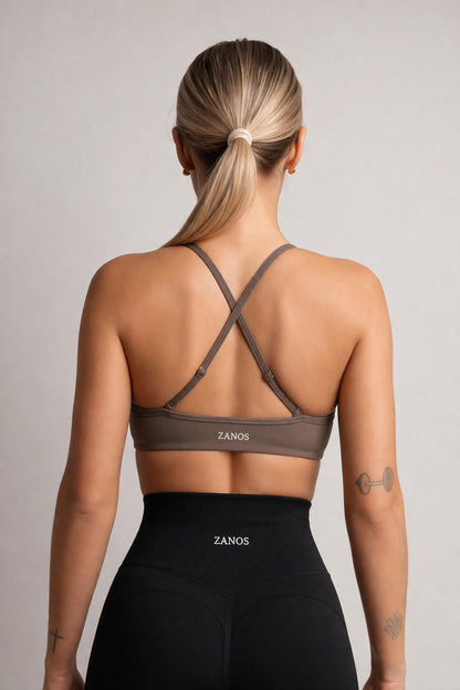 NOIR Flow Bra Brown