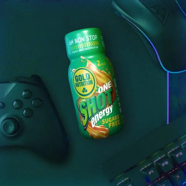 ONE SHOT ENERGY - Mer energi och bättre fokus i en shot GoldNutrition.se