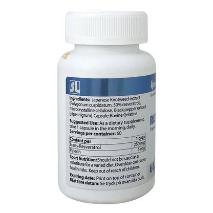 Resveratrol SPORTLAB 60 Kapslar Noop Life