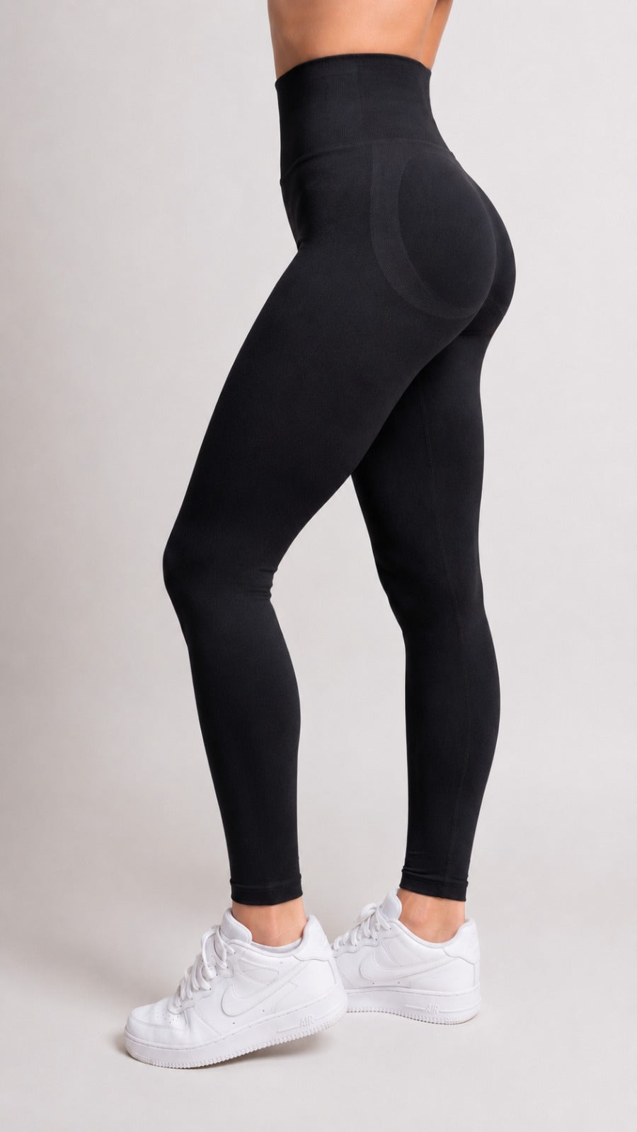 NOIR Scrunch Leggings Black