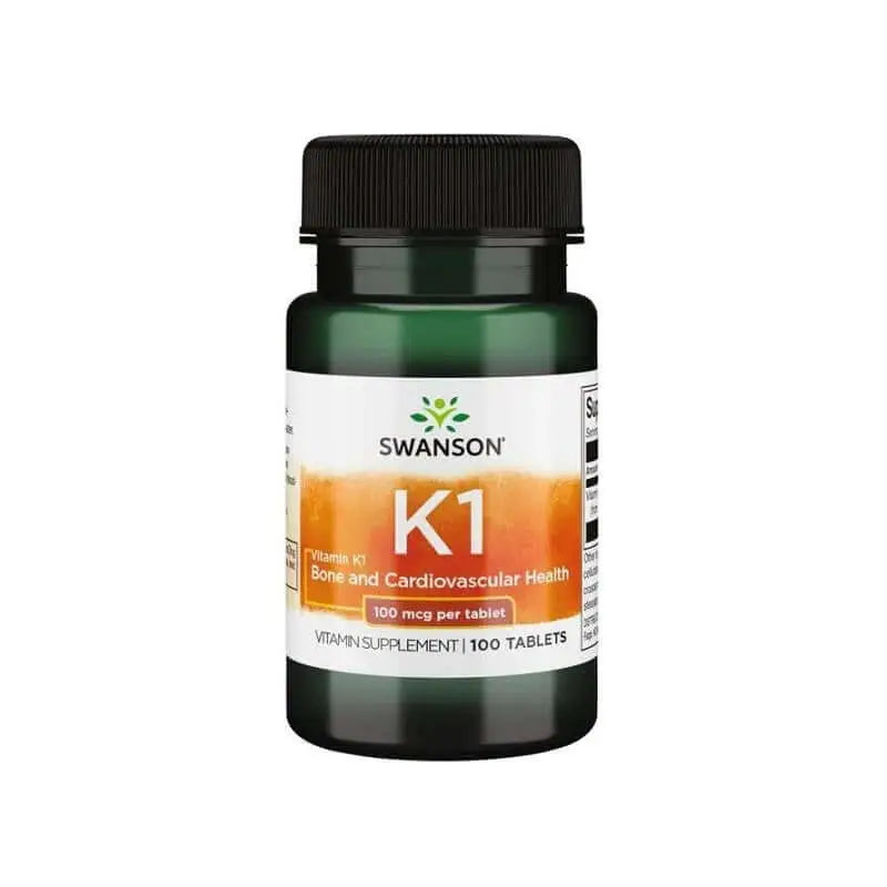 VITAMIN K-1 100 MCG 100 Tabletter Swanson Noop Life