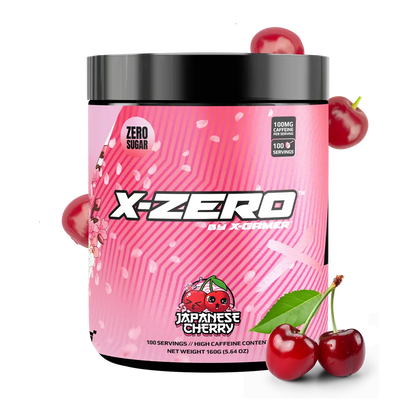 X-Zero Japanese Cherry – Sockerfri Energidryck (100 portioner) Swedish Pharma Nutrition