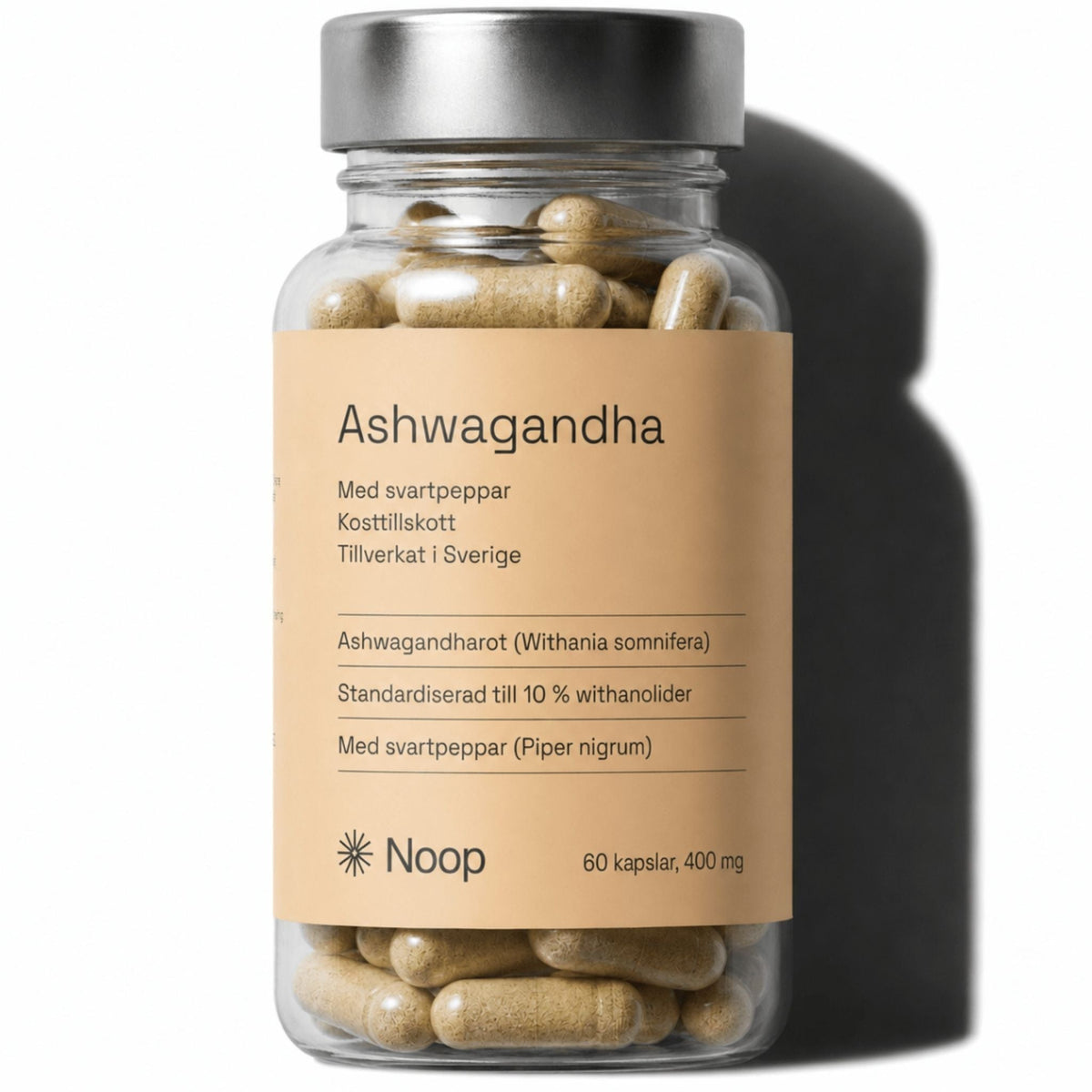 Ashwagandha Noop - TRÄNING & PERFORMANCE BUTIKEN