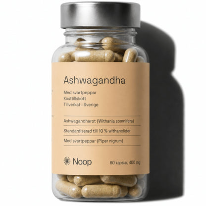 Ashwagandha Noop - TRÄNING & PERFORMANCE BUTIKEN