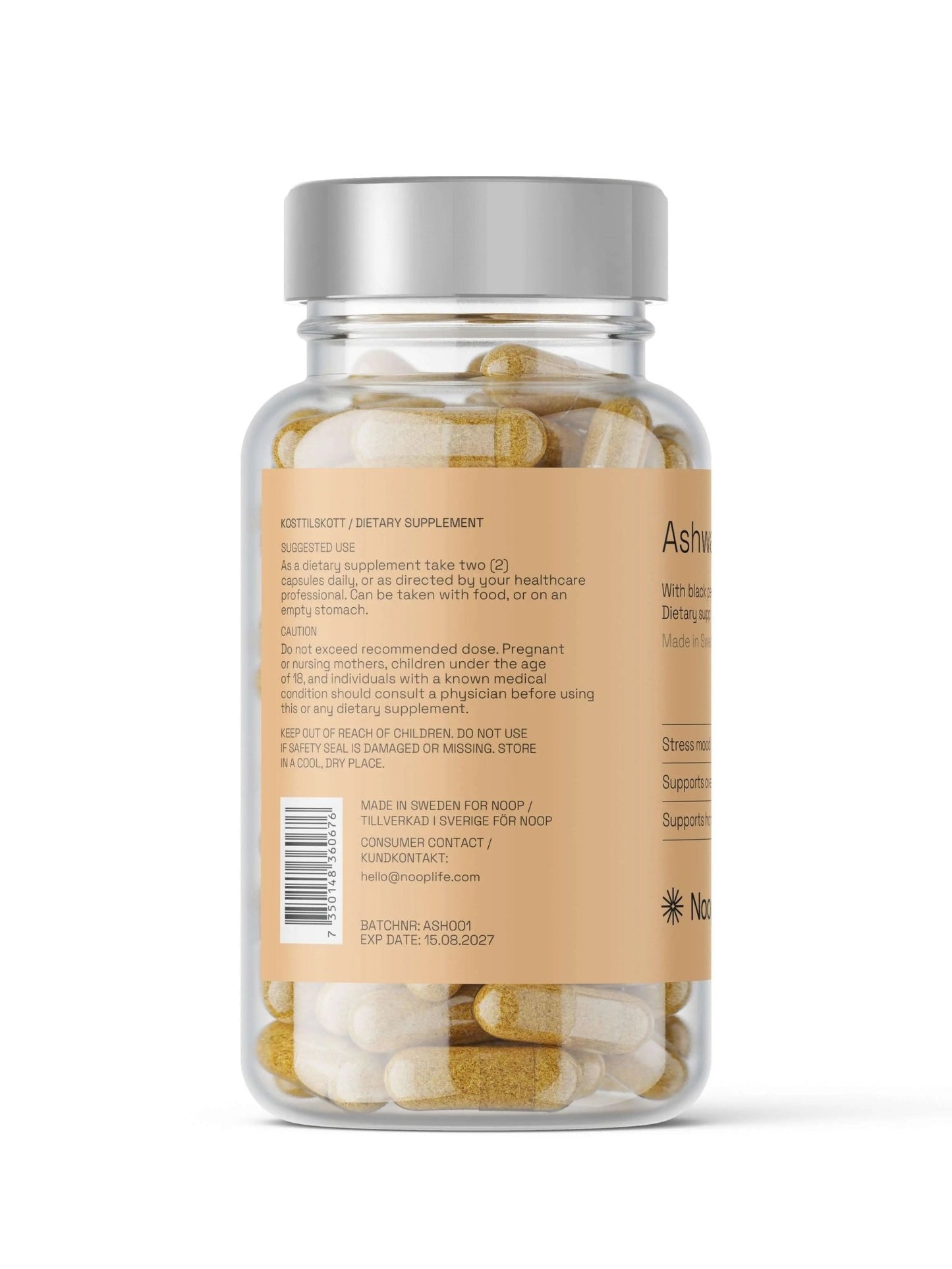 Ashwagandha Noop - TRÄNING & PERFORMANCE BUTIKEN