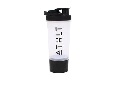 ATHLT gym shaker 700ml med förvaring - smart gym flaska - TRÄNING & PERFORMANCE BUTIKEN