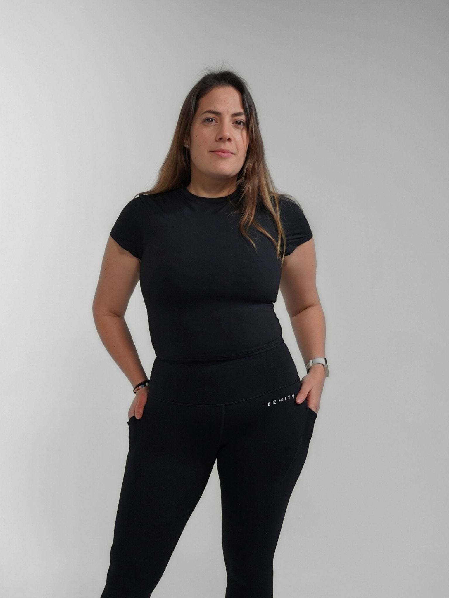 BEMITY CROP Tränings T-shirt - TRÄNING & PERFORMANCE BUTIKEN