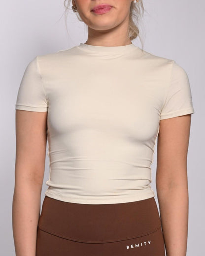 BEMITY CROP Tränings T-shirt - TRÄNING & PERFORMANCE BUTIKEN