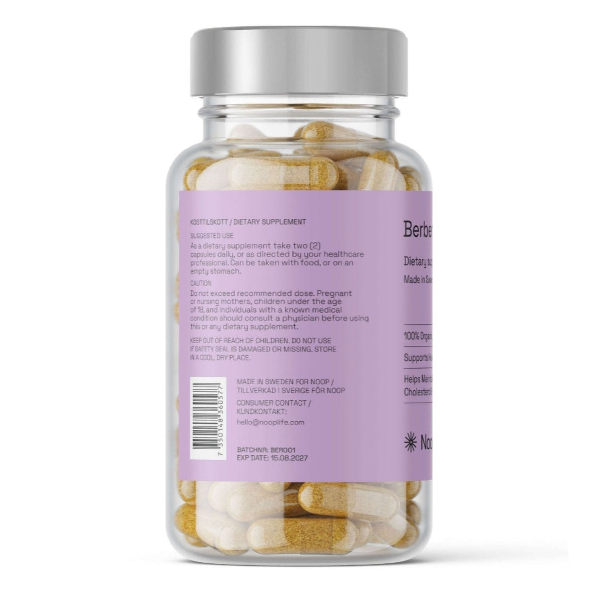 Berberine Noop - TRÄNING & PERFORMANCE BUTIKEN